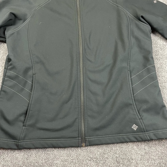 COLUMBIA Women’s Black Soft-shell Jacket with Omni-Shield size: XL - Picture 3 of 10